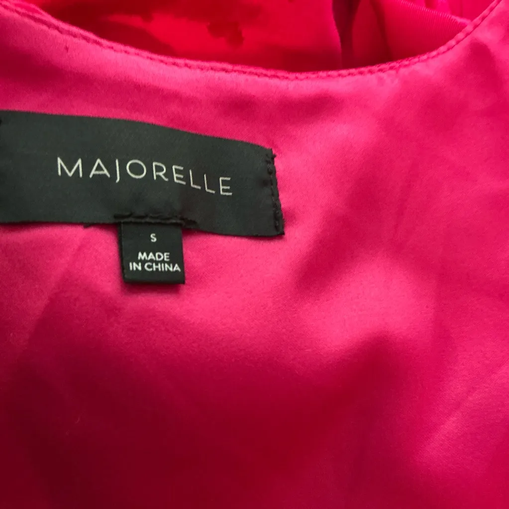 NWOT Elegant Pink Wrap Blouse Size Small - Image 11