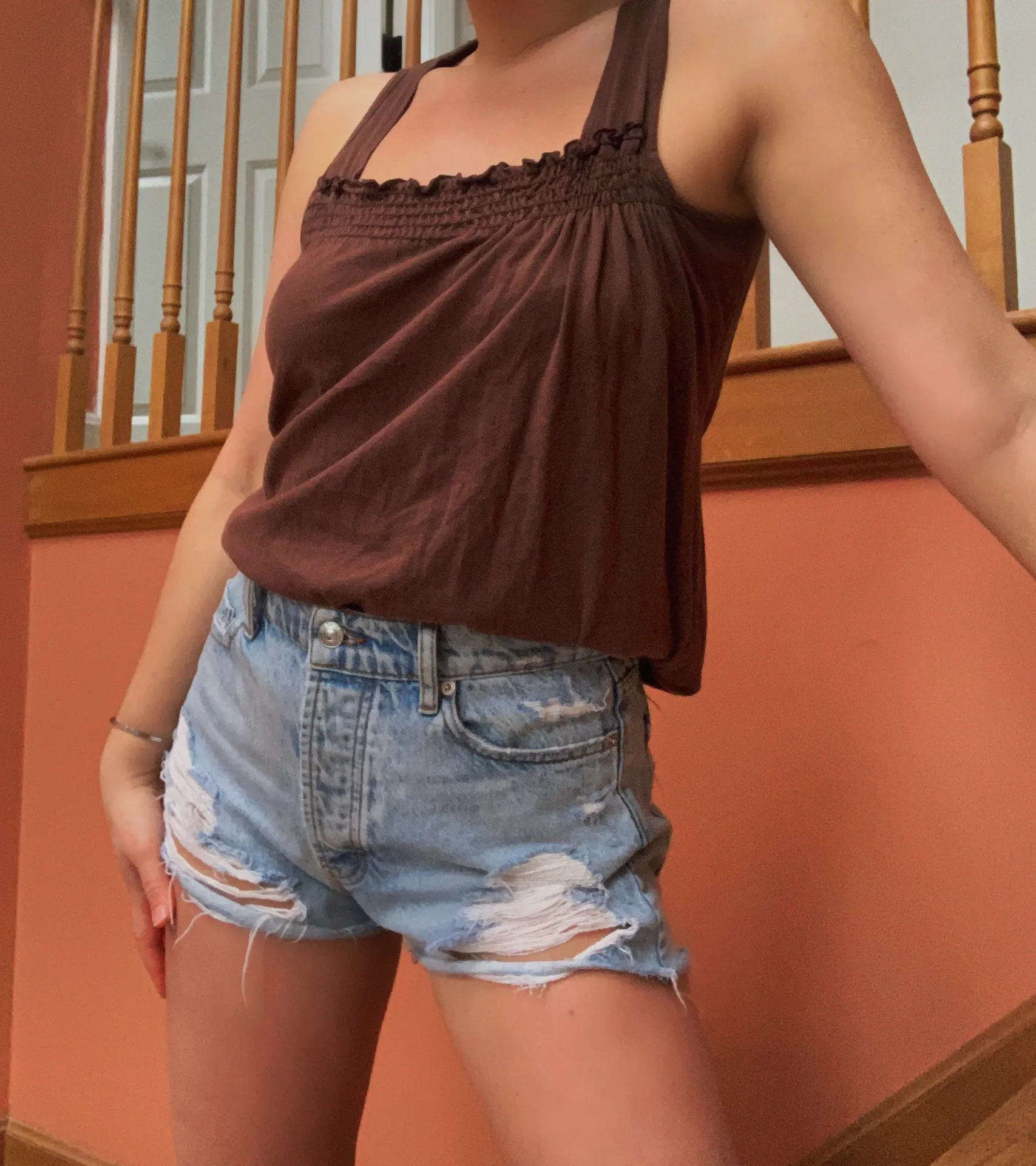 Y2K Brown Tank Top  - Image 2