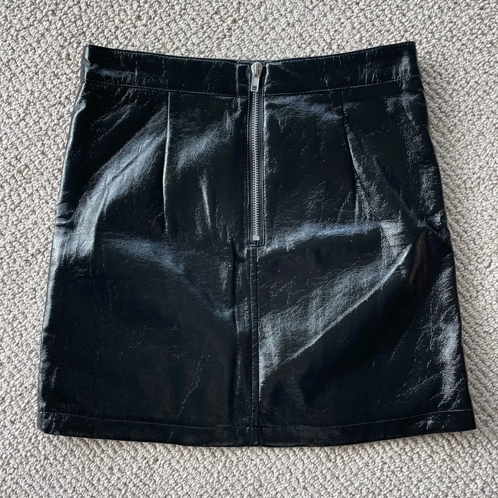 Forever 21 Leather Mini Skirt - Image 2