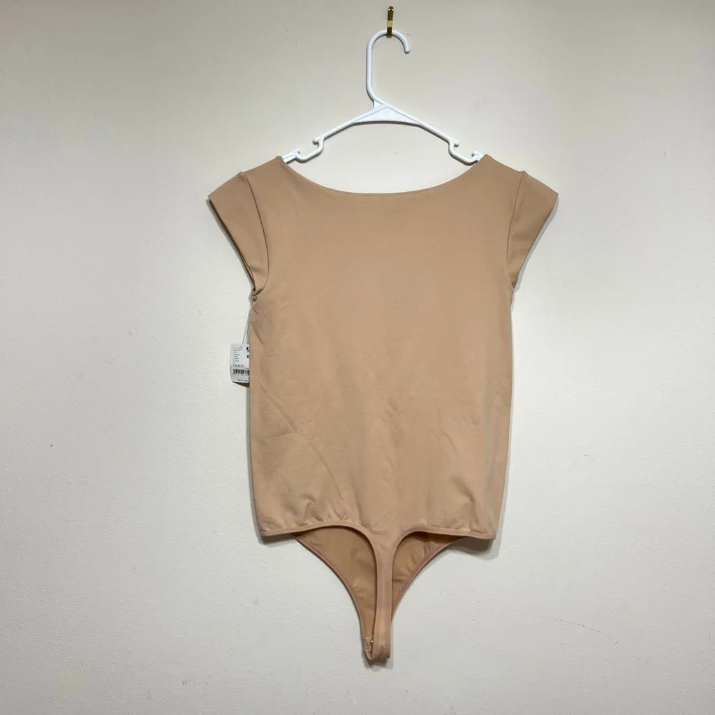 Free People Intimately Clean Lines Boatneck Seamless Boydsuit L/XL NEW Tuscany B - Image 6