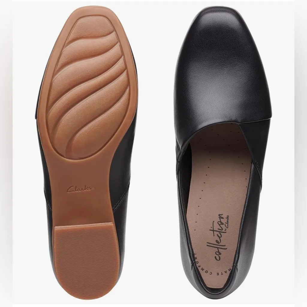 Clarks Women's Juliet Palm Loafer Black Leather 6.5 M NWT NIB - Image 11
