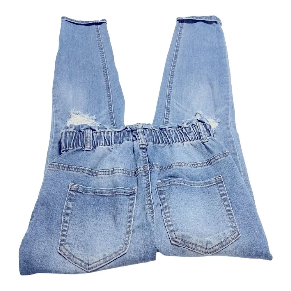 Vanilla Star elastic waist skinny jeans size 5 - Image 6