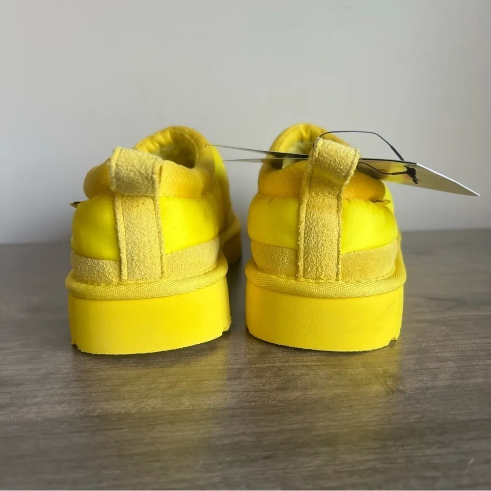 Ugg Tasman LTA Canary Yellow Puff Slippers Women’s Size 10  SKU#24220 - Image 4