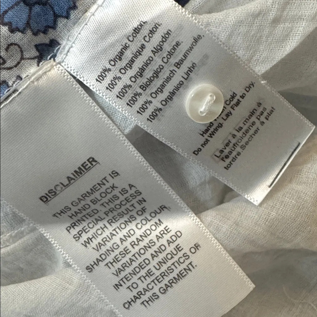 Emerson Fry Basalie Midi Dress in Patchwork Blues S Blue - Image 5