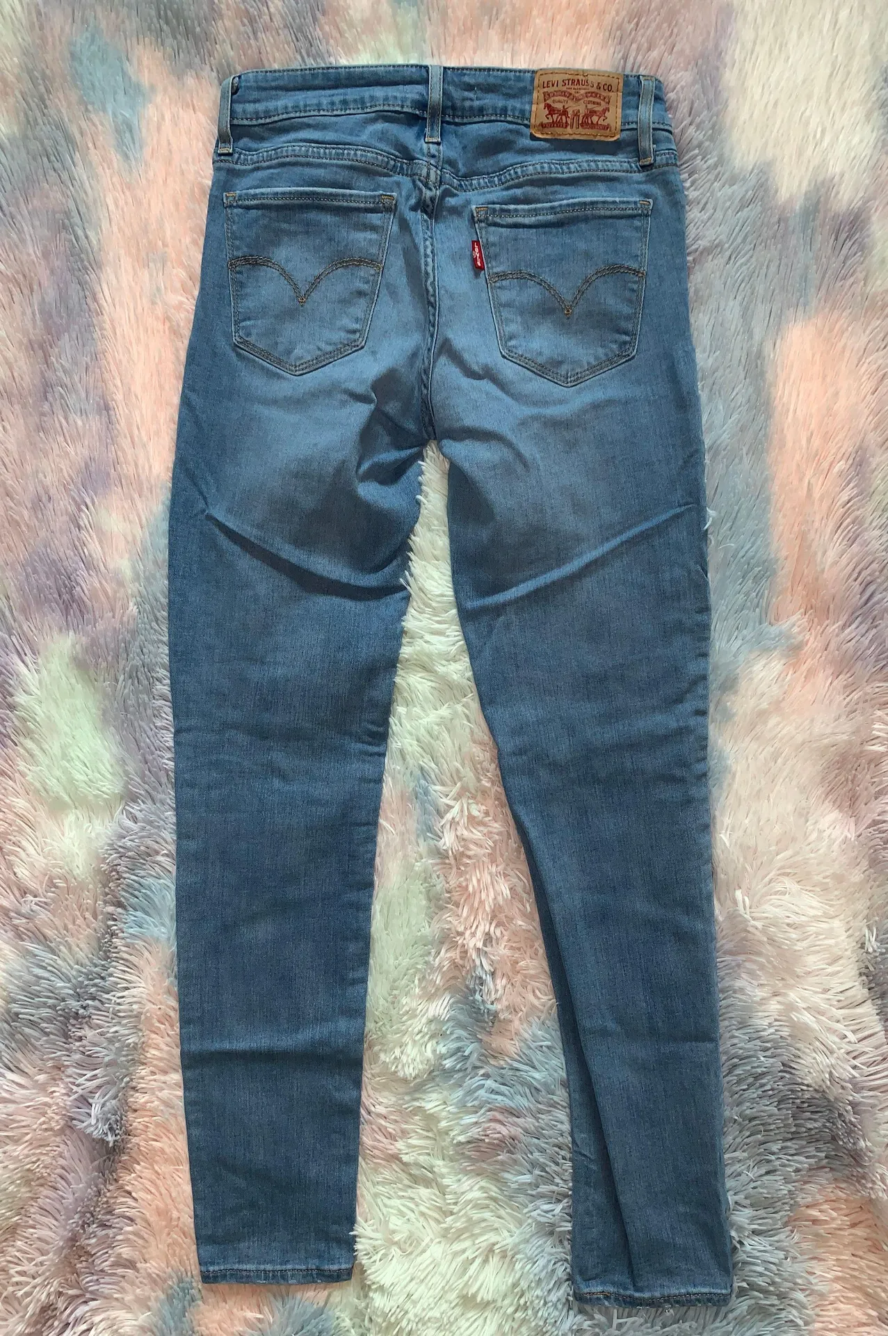 Light Blue Skinny Jeans - Image 2