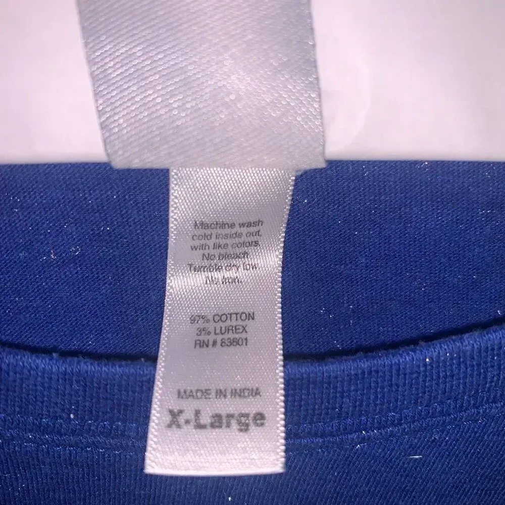 Bolles Bulldogs Blue short sleeved‎ tshirt EUC Size XL - Image 4