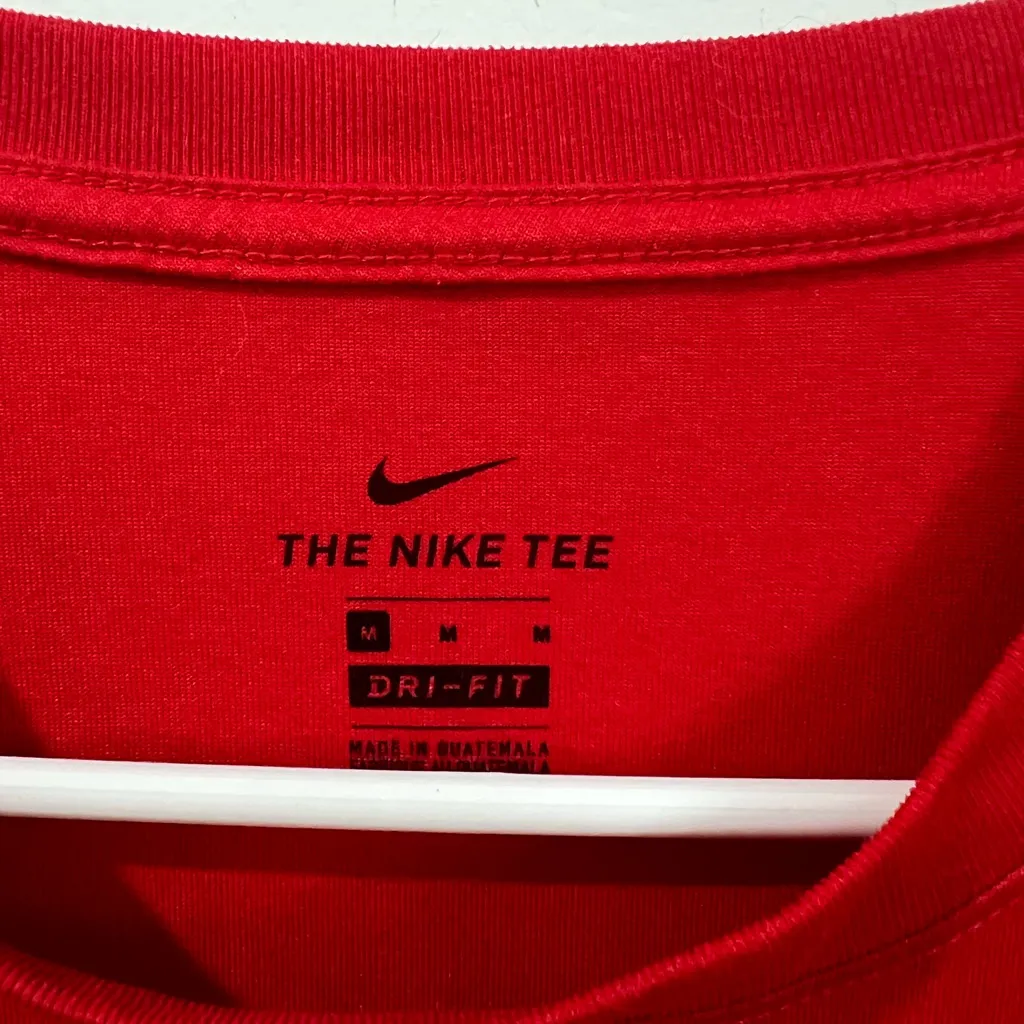 Nike Crimson Crewneck Tee - Image 3