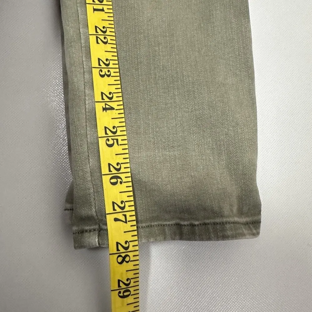 Lucky Brand  Women's Brooke Green Mid-Rise Legging Jean JEGGINGS Size 8/29 - Image 9