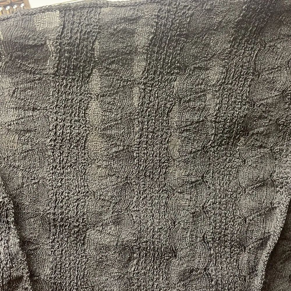 Black one shoulder top - Image 2