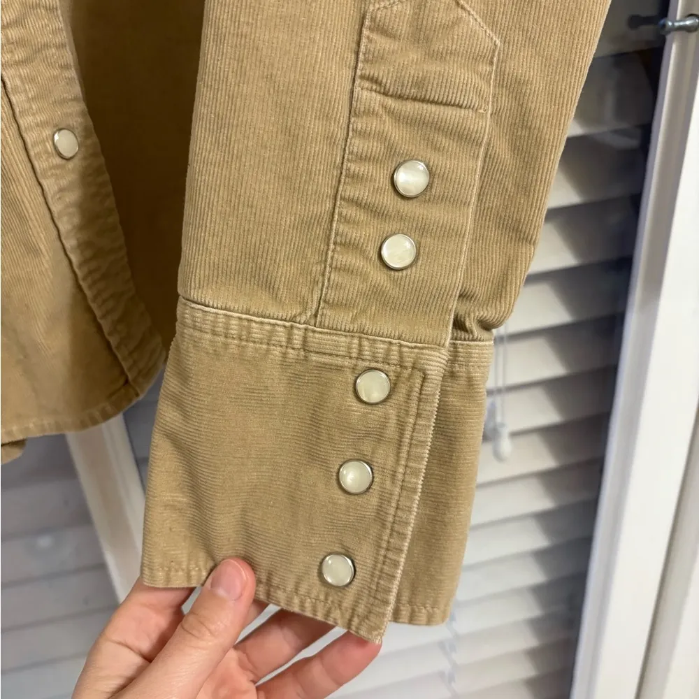 GAP Corduroy Western Button-Up Shirt - Image 3