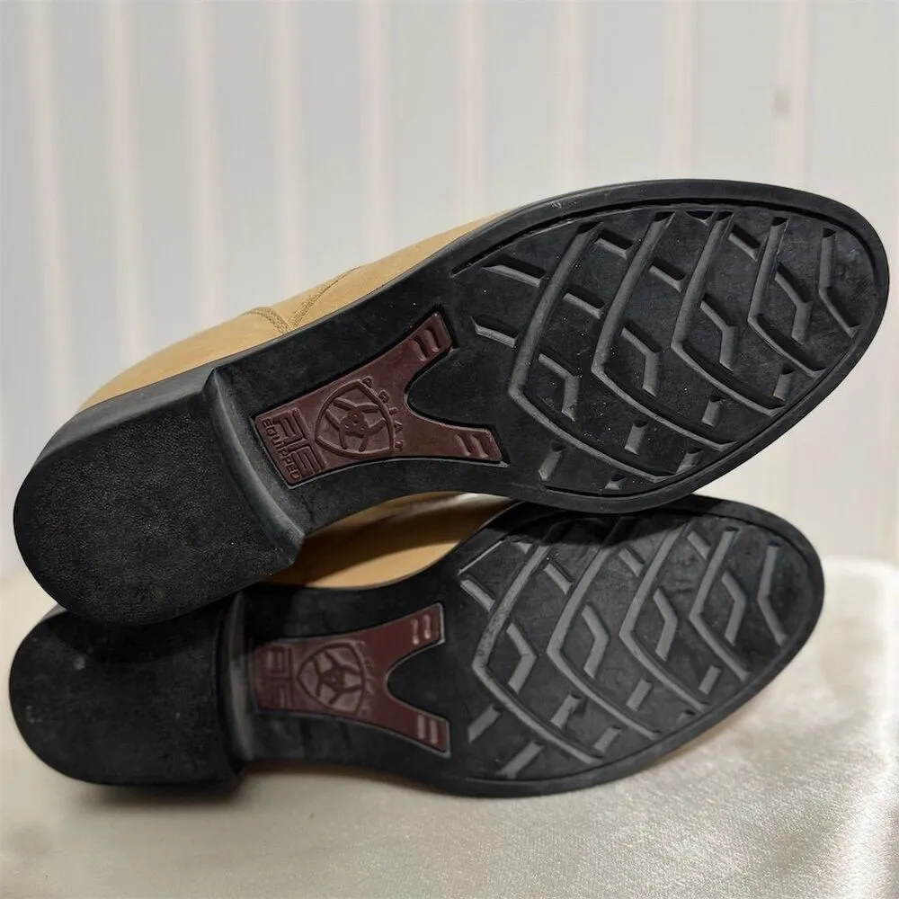 Ariat Leather Lace-Up Ankle Boots w/ Kiltie Fringe Size 6M VTG‎ Equestrian Chic - Image 8