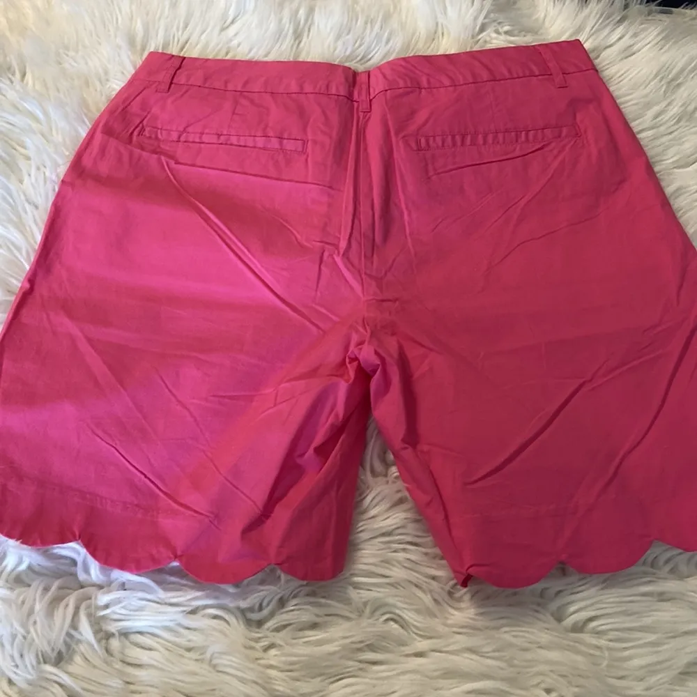 Caribbean Joe Bermuda Shorts size 12 NWOT excellent condition pink color - Image 6