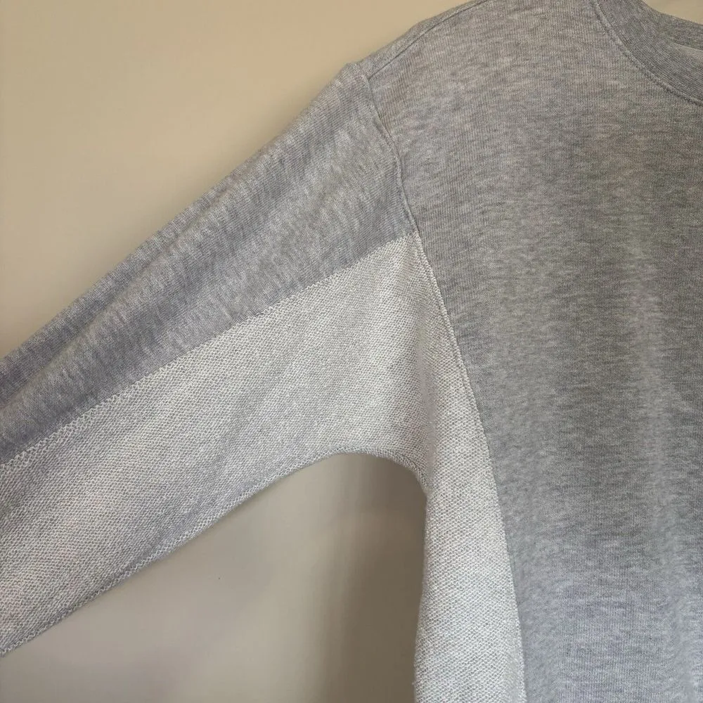 Rails Dani Heather Grey Sweatshirt Crewneck two tone Women's Small - Image 4