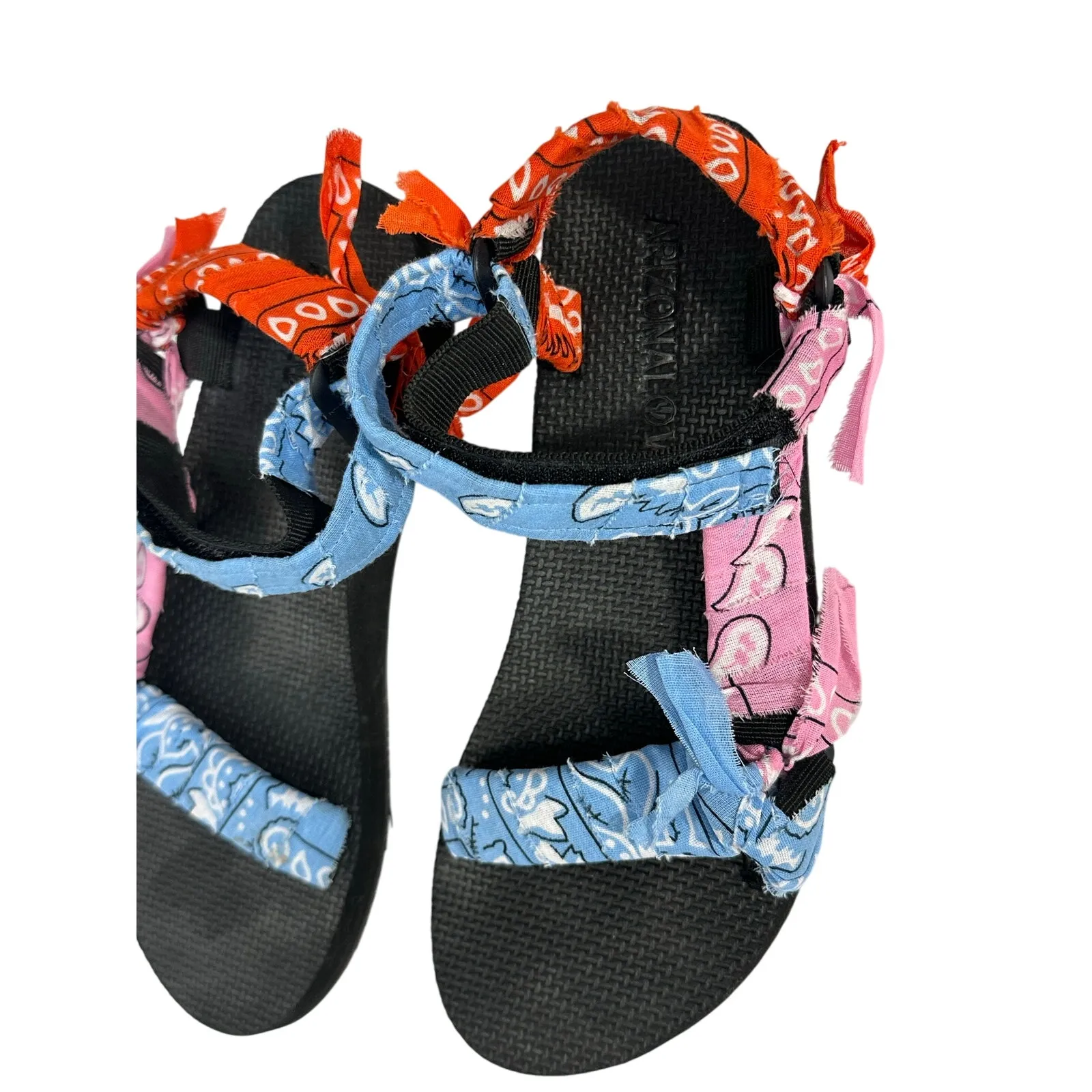 Arizona Love Sandals Trekky Blue Bandanna Sport Sandals size 10 US 40 EU - Image 3