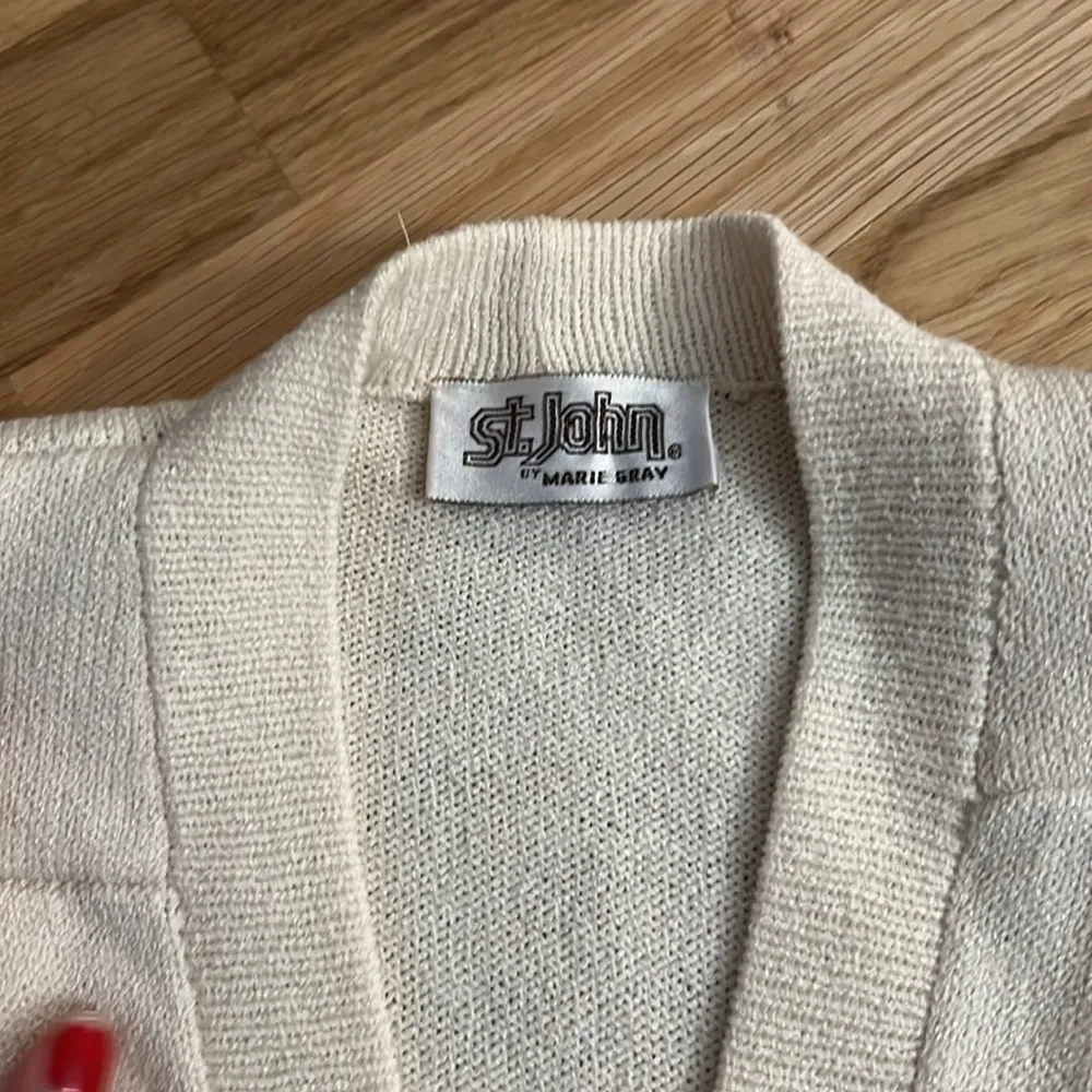 Vintage 3 piece St. John bandeau, skirt and cardigan set - Image 10