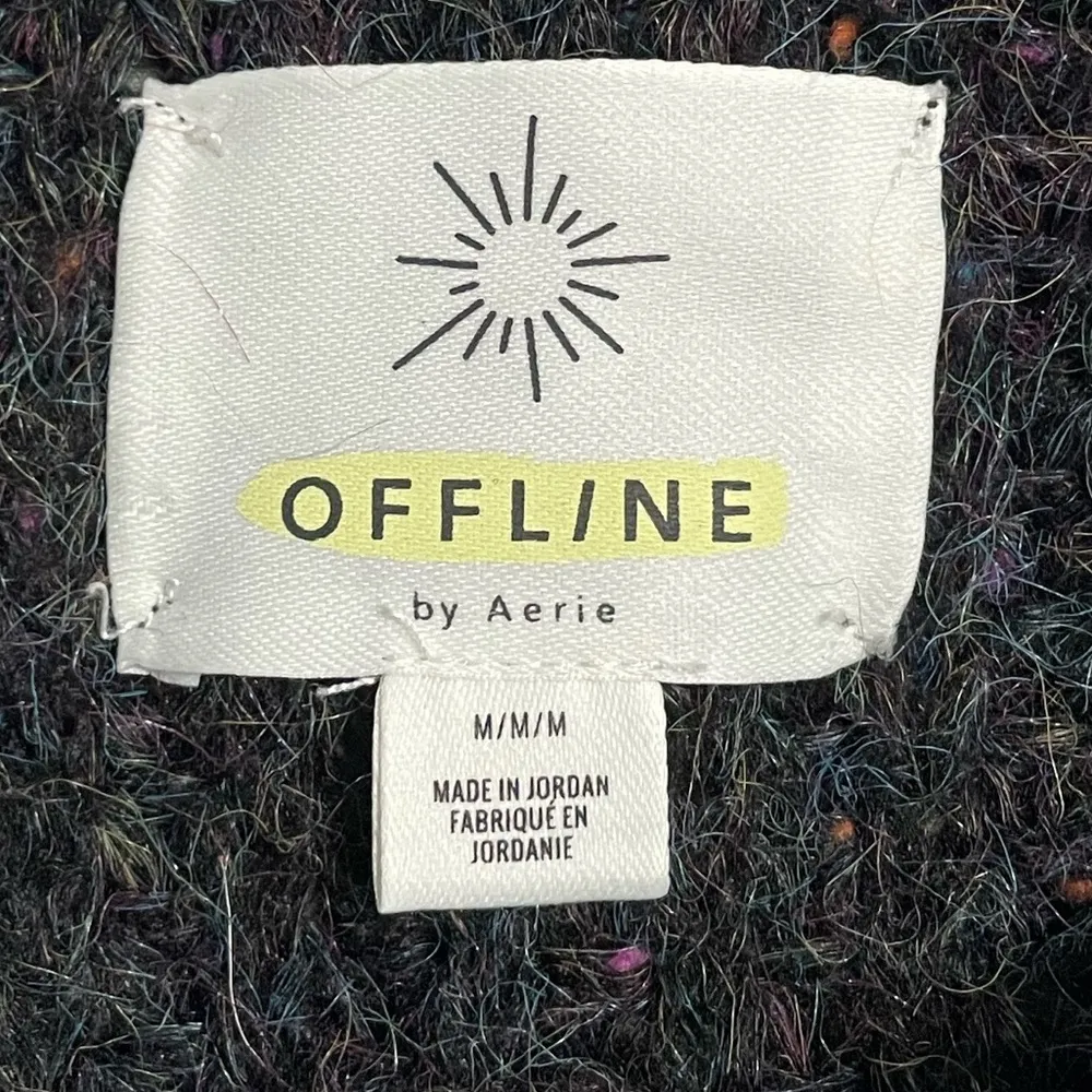 Aerie‎ Sweatshirt Sweater Medium Cozy For Fall - Image 5