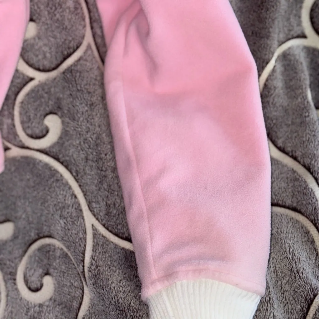 Women’s Jacket Reversible Pink/White Size M Pre - Image 4