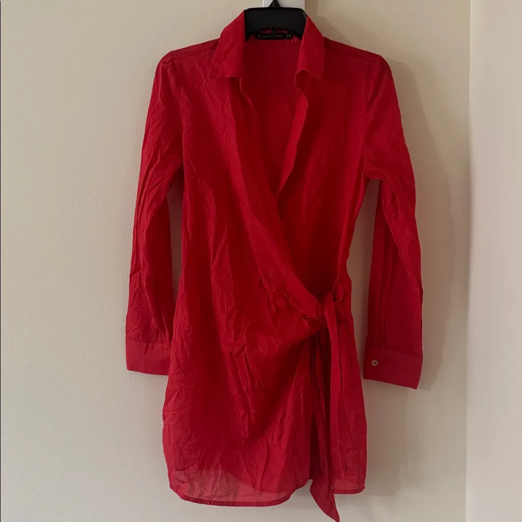 VIX PAULA HERMANNY Lia Wrap Dress Swim Cover - Image 4