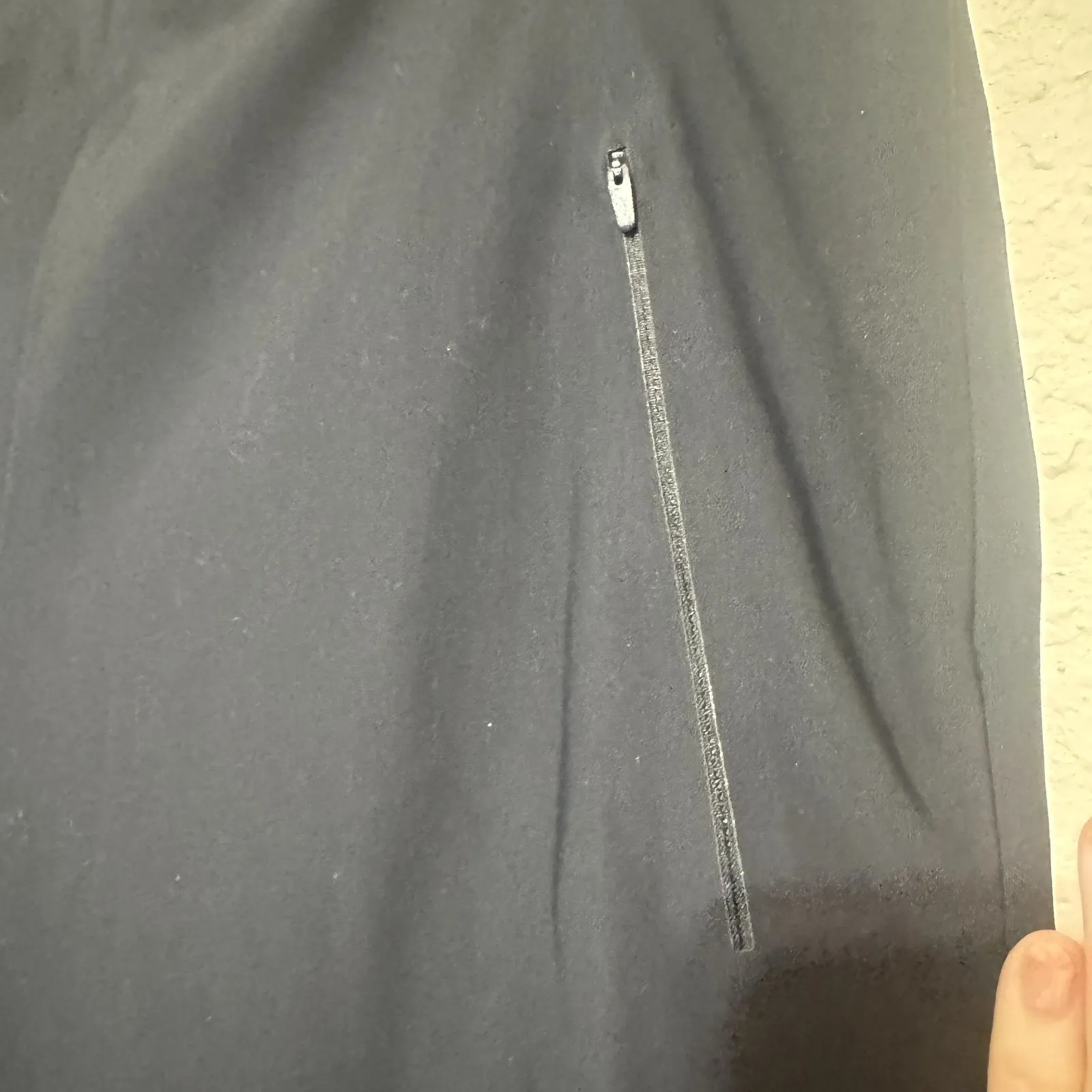 Banana Republic BR Standard Trousers Career Pants black slit high rise sz 8 - Image 5