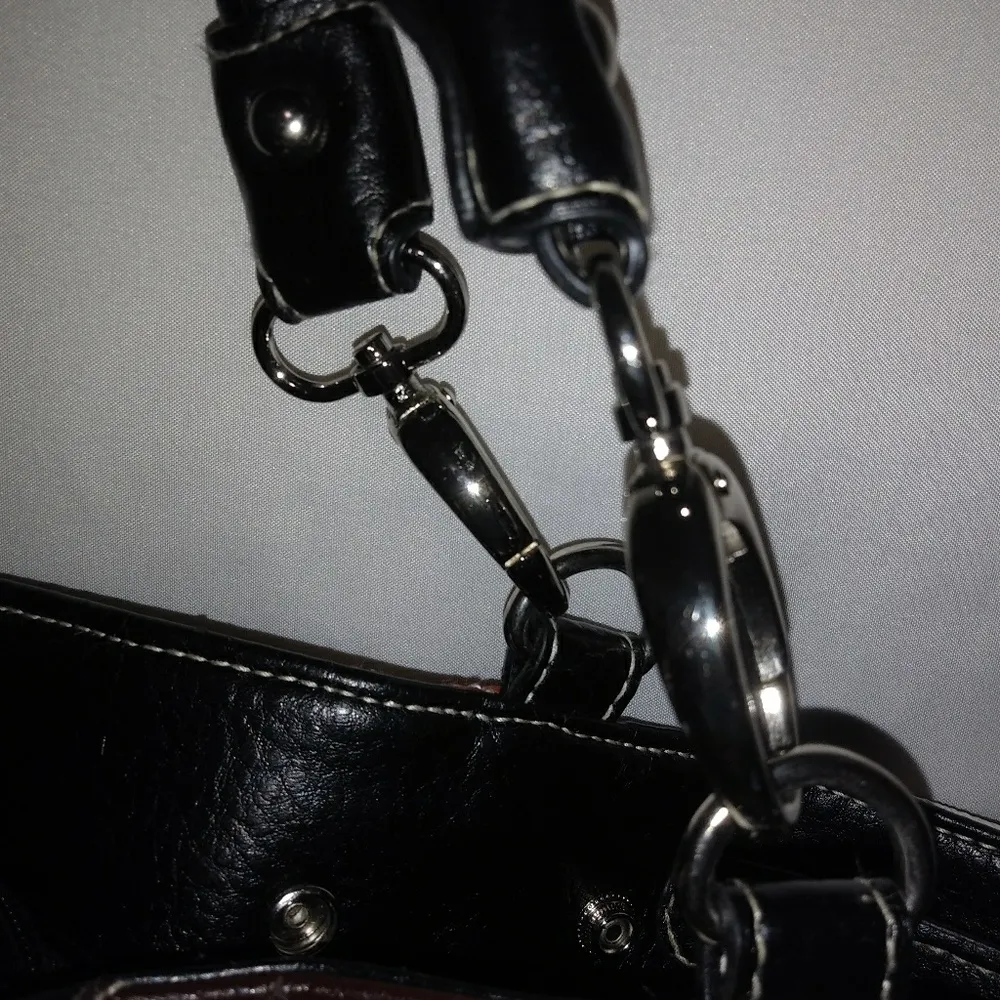 Bueno  Giraffe Patch Bag Sz M - Image 2