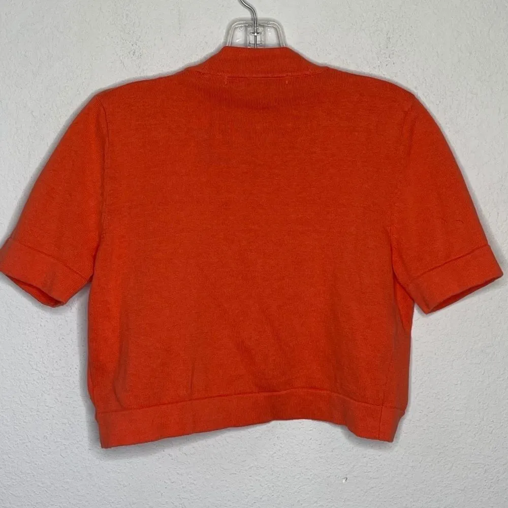 Madison Leigh Crop Cardigan Sweater - Image 4