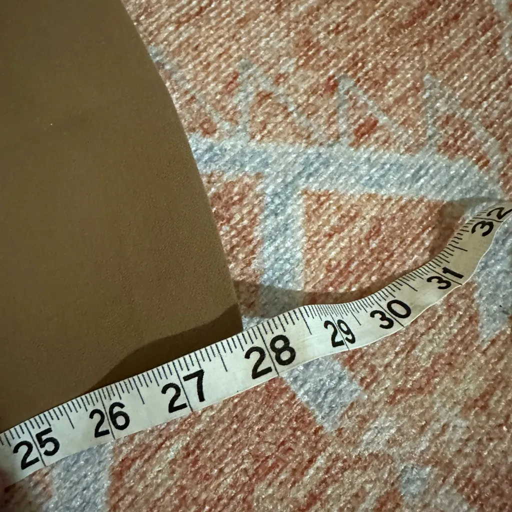 Aritzia Wilfred Carrot pant high waist relaxed fit crepe trouser camel brown 6 - Image 9