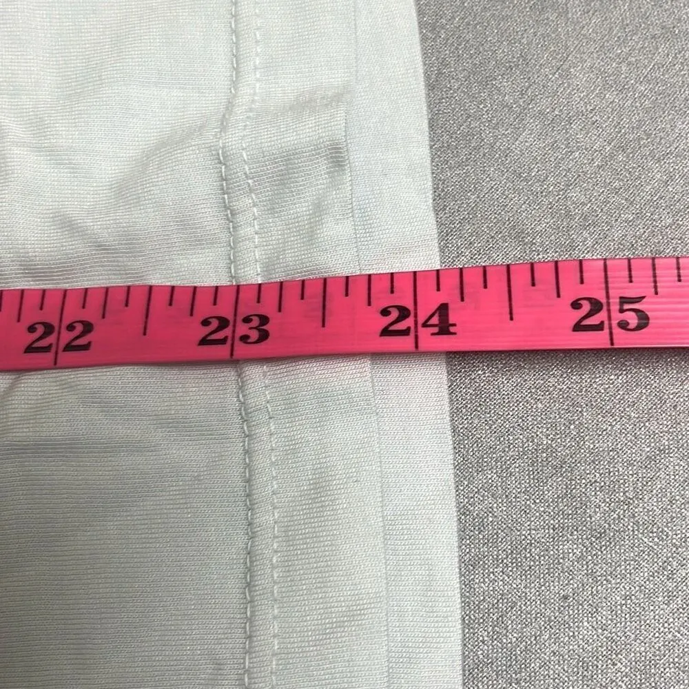 Marine Layer Light Blue Green Crewneck T Shirt XS Short Sleeve Cotton Modal - Image 10