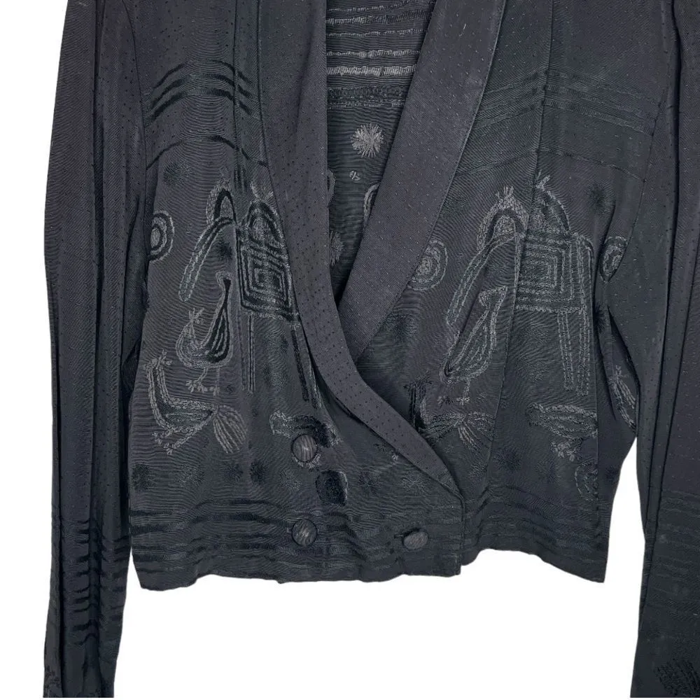 Vintage Signet Sportswear Black Jacket‎ Size M - Image 3