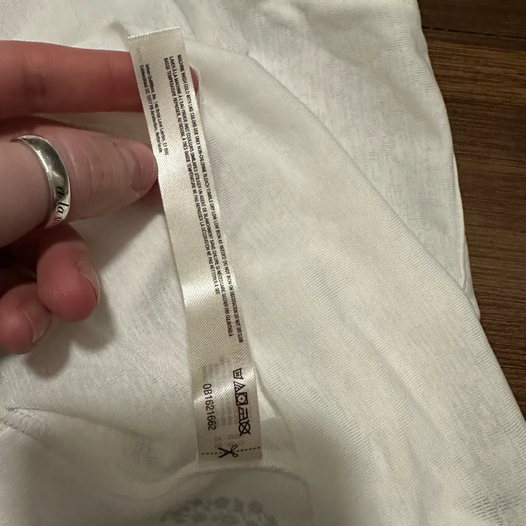 FP Movement breezy tempo top white size large - Image 7