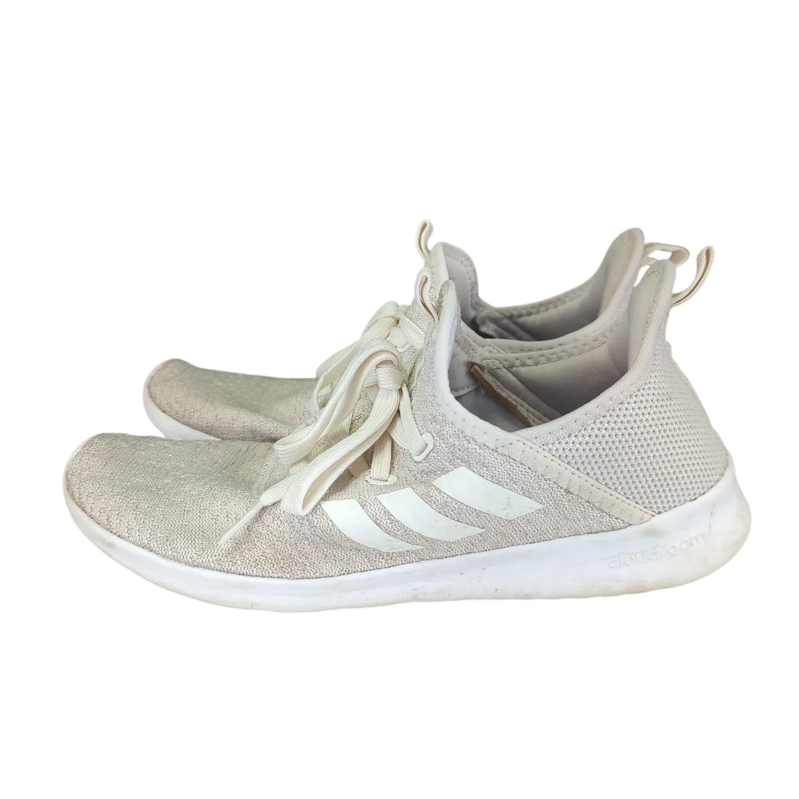 Adidas Cloud Foam‎ Pure Running Slip-on Tennis Shoes Sneakers Women's Size 9 - Image 2