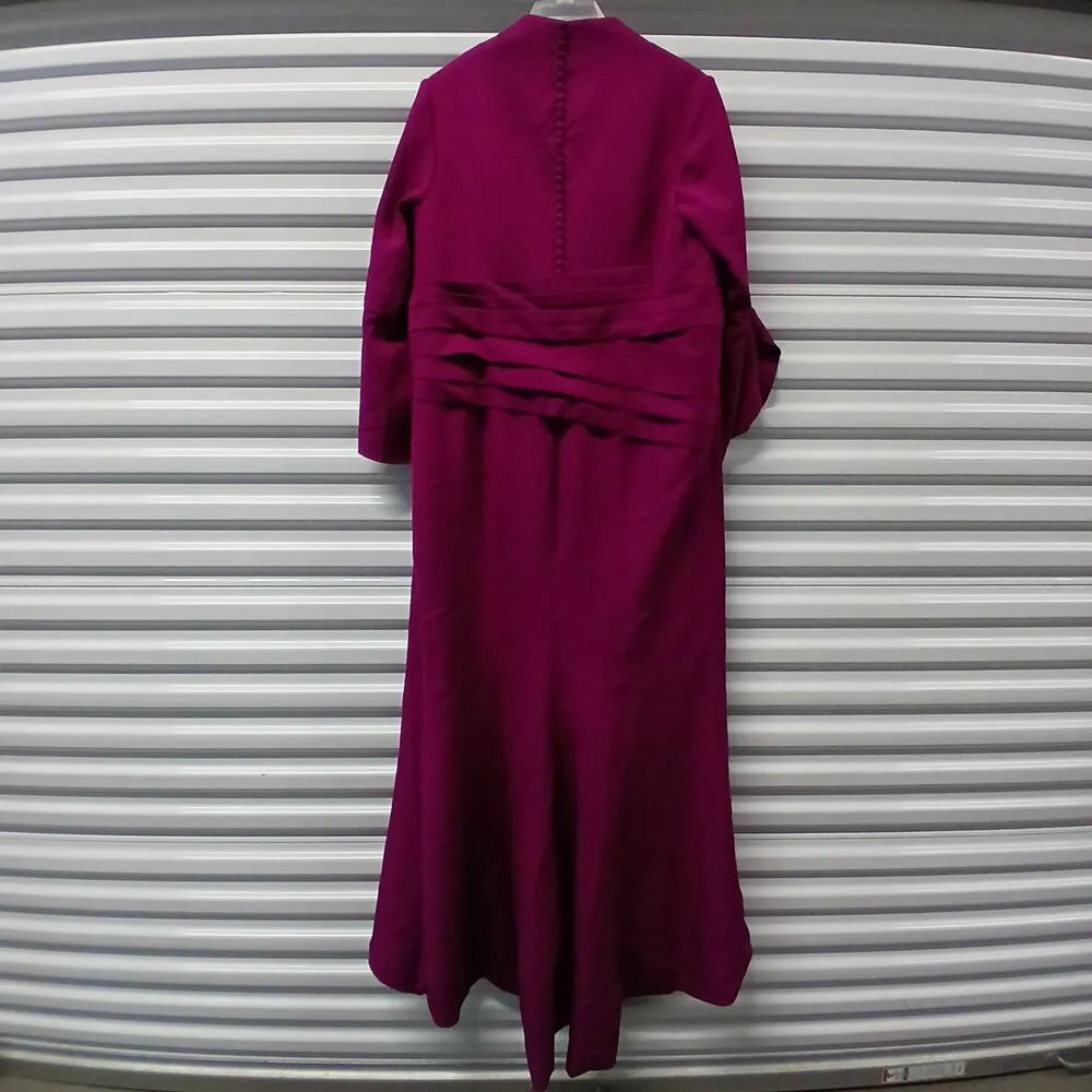 $270 NWT Wear Your Love Formal Evening Gown 3X Burgundy Mother Of Bride Dress Pink - Image 5