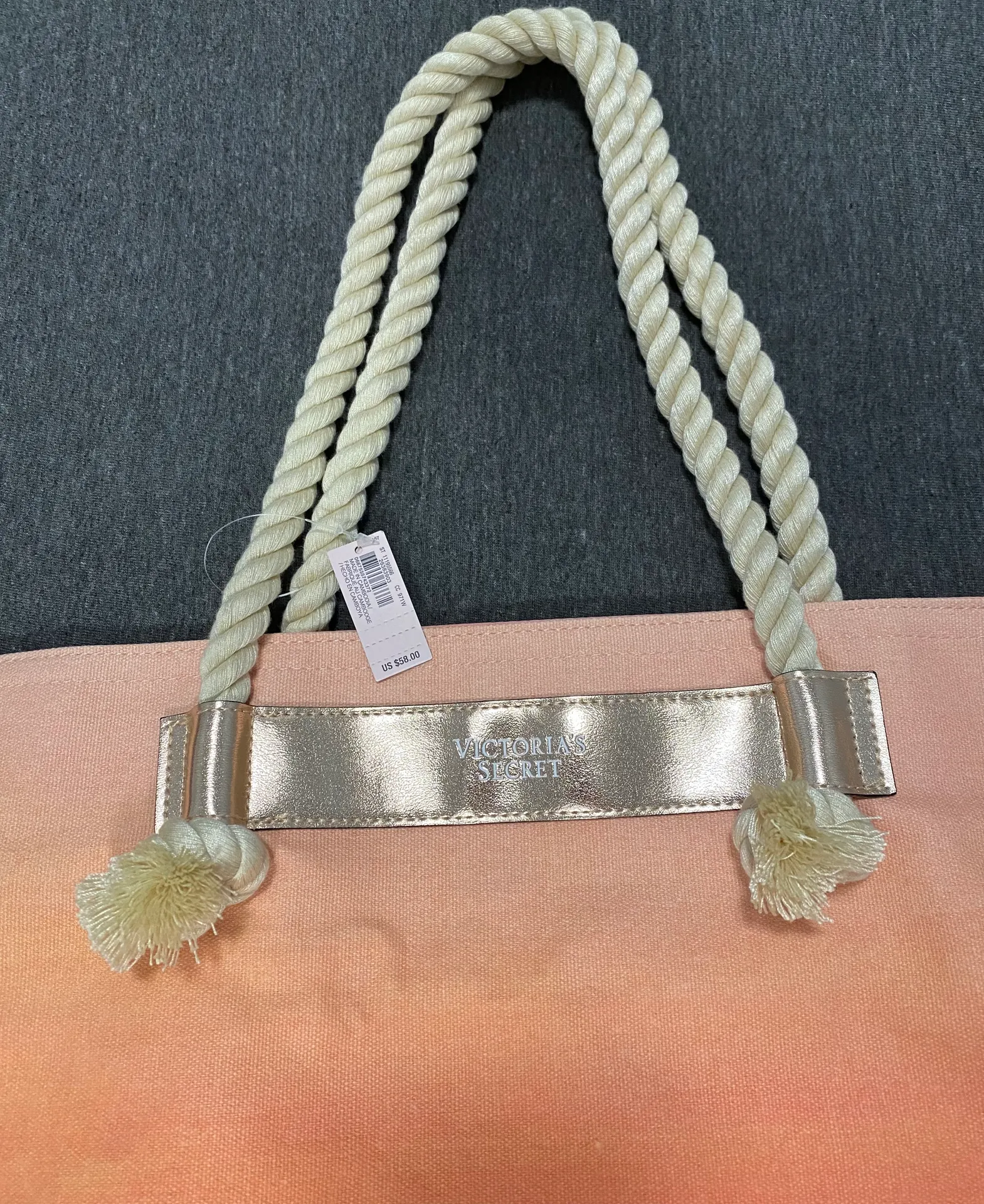 Victoria’s Secret Tote Beach Bag Summer Tote - Image 2