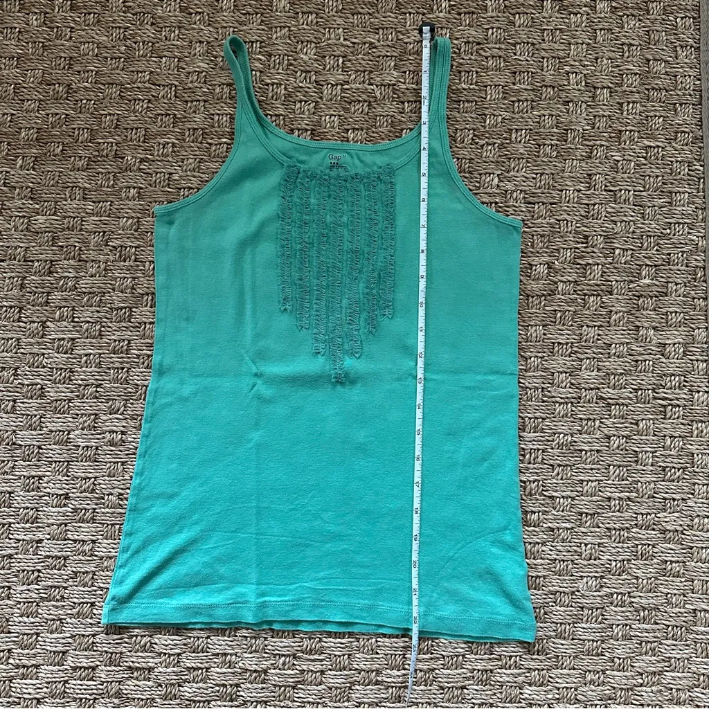 Gap Green Women's Tank Top - Image 5