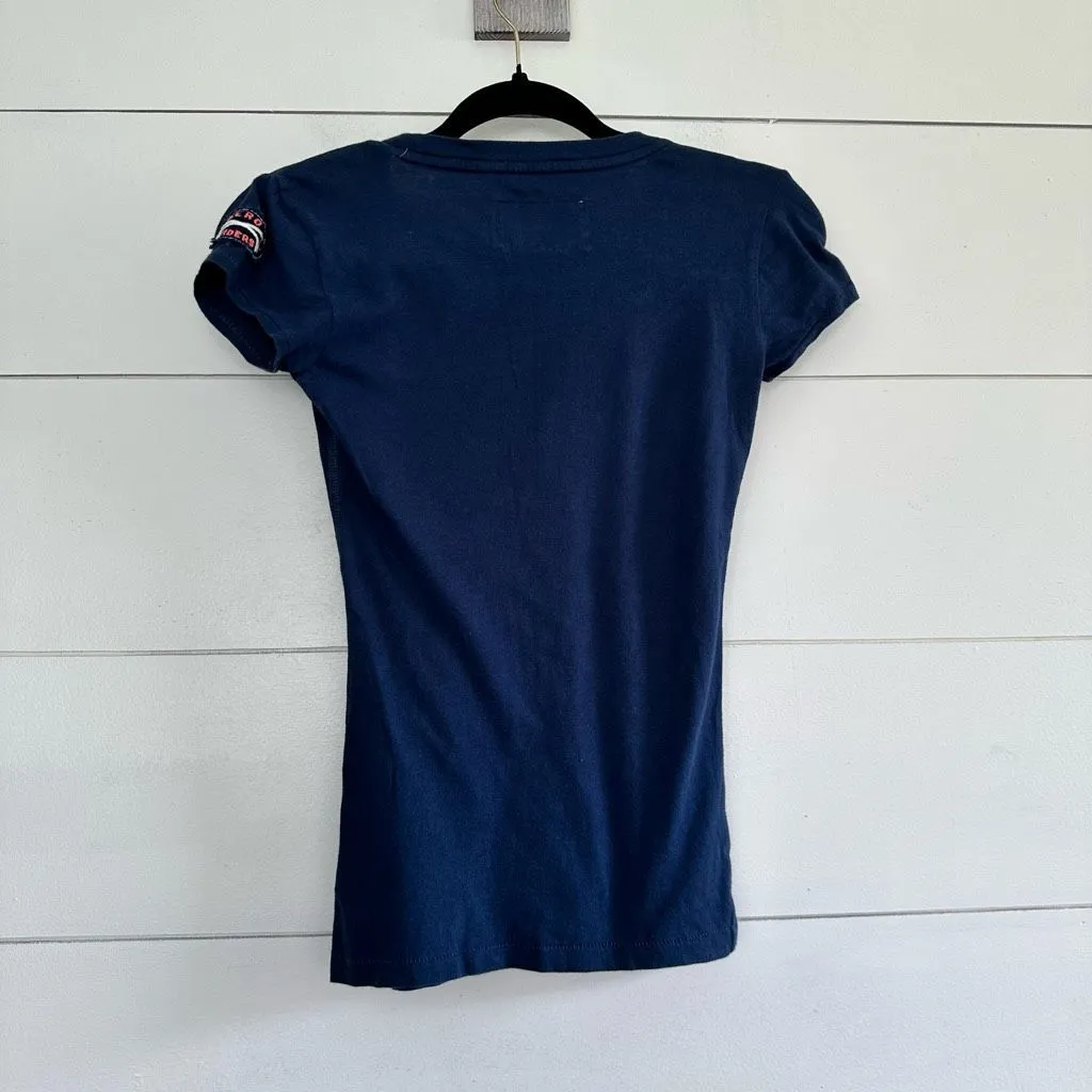 Aeropostale Surf Y2K 2000s Women’s Baby Tee Size XS - Image 3