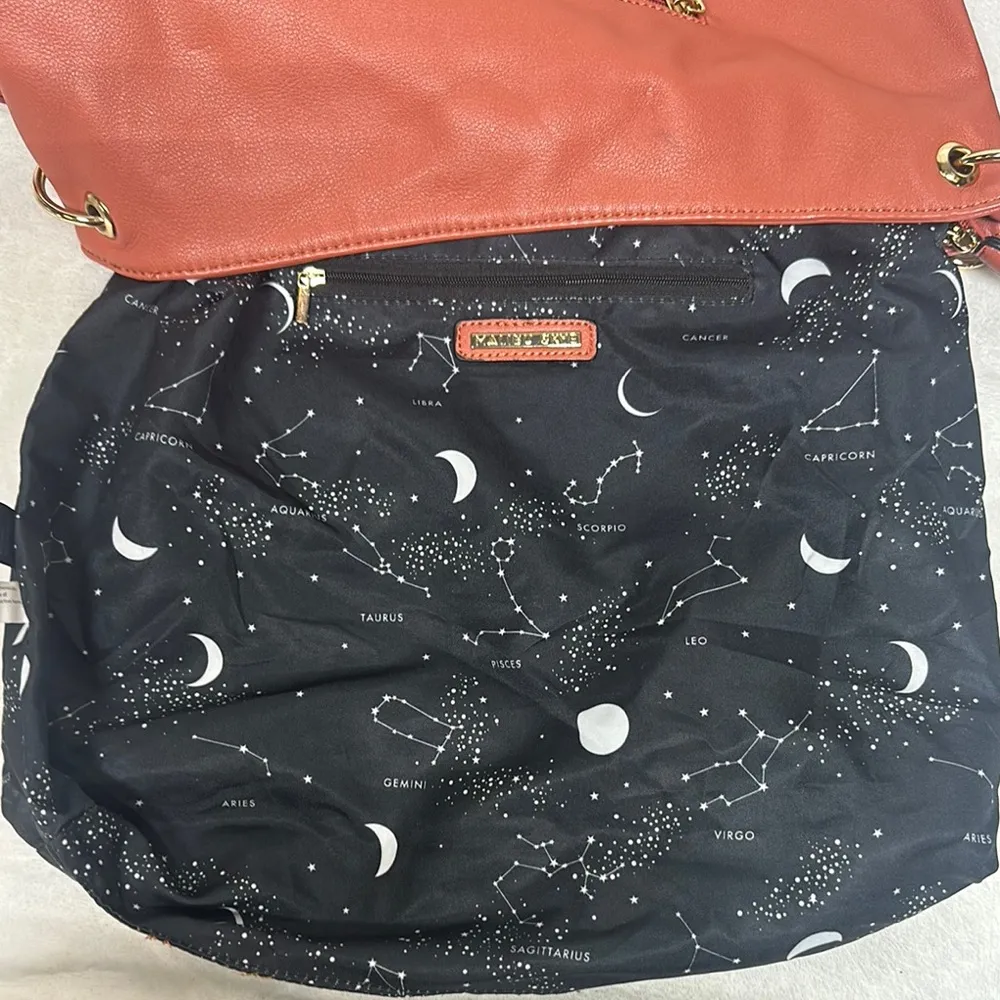 Malibu Skye Hobo Bag with Woven Texture and Adjustable Strap Tan - Image 10