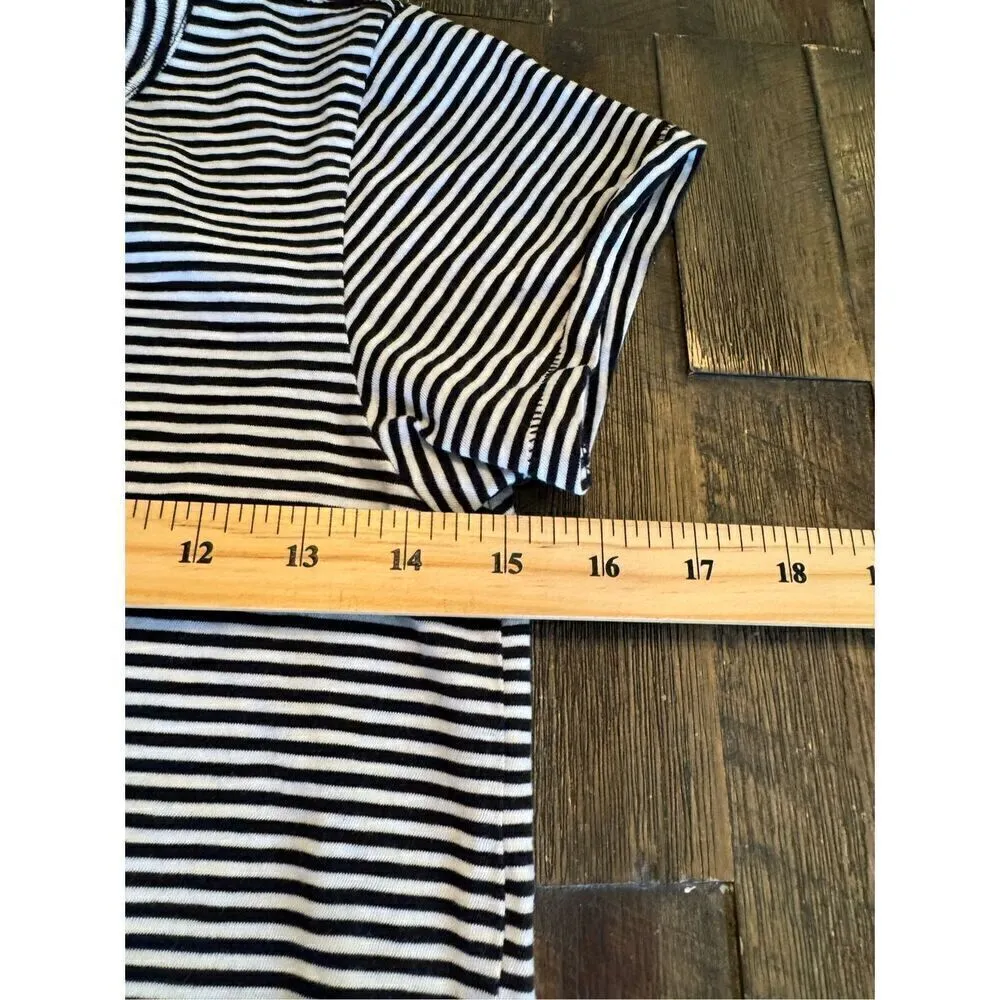 Rag & bone the slub tee mini dress size small striped tshirt dress - Image 8