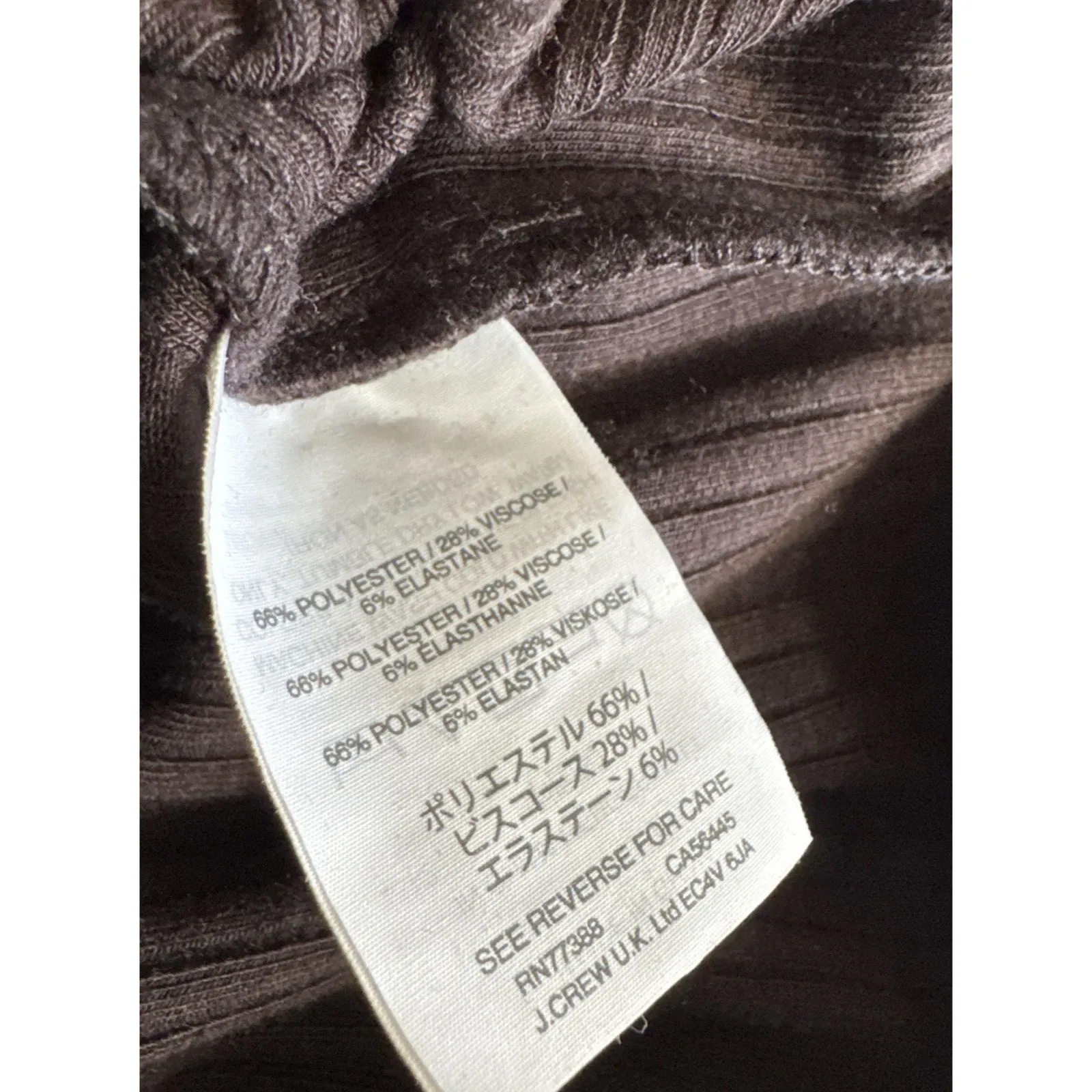 EUC‎ J. Crew E9719 Mock Neck Soft Knit Tank Top Size L Size L - Image 3