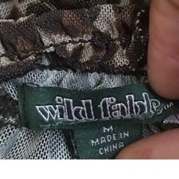 Wild Fable Women‎ Medium Leopard Mesh Mock Neck Long Sleeve Pullover Top Festive - Image 5