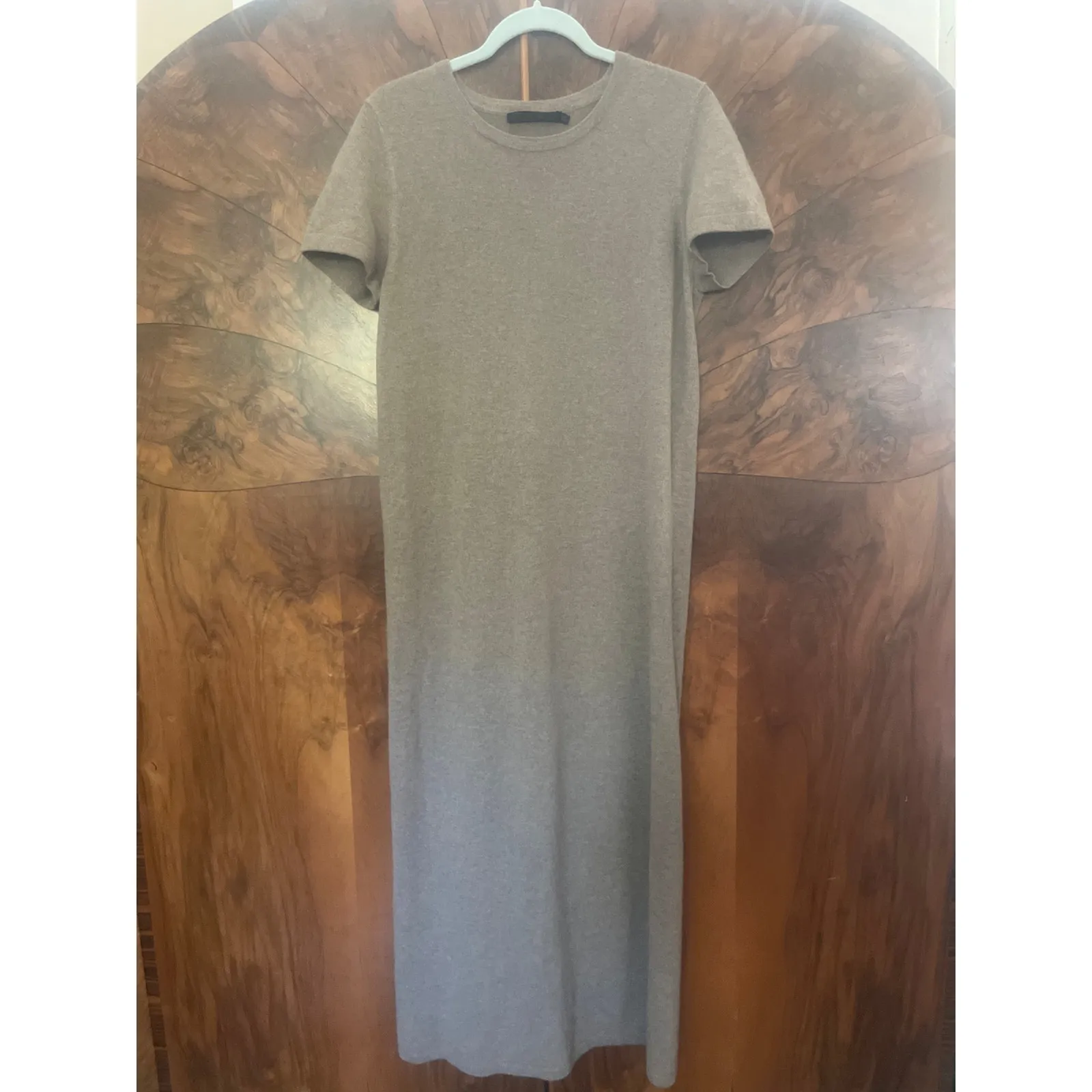JENNI KAYNE Everyday Short Sleeve Wool Cashmere Sweater Dress Size Medium M - Image 4