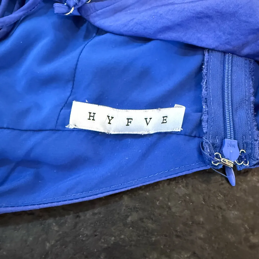 HYFVE Vibrant Blue Romper with Ruffles - Image 4