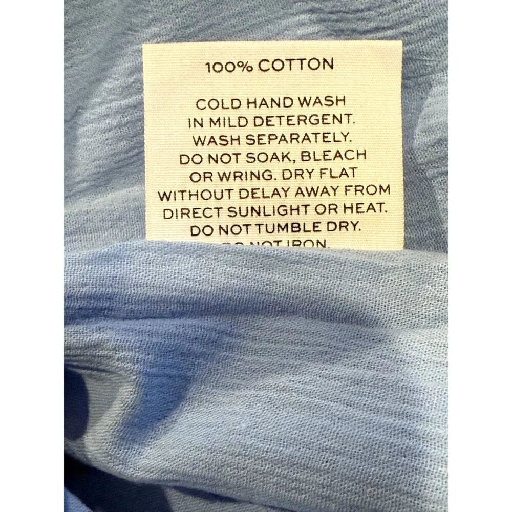 NWT Rumer The Camille Mini Dress Low Back Gathered Chest Front Cutout L Blue - Image 11