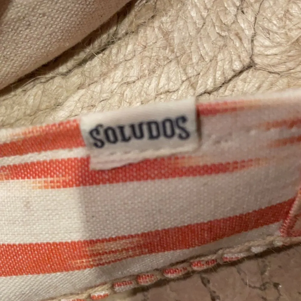 Soludos Res & White Ikat Espadrilles - Image 3