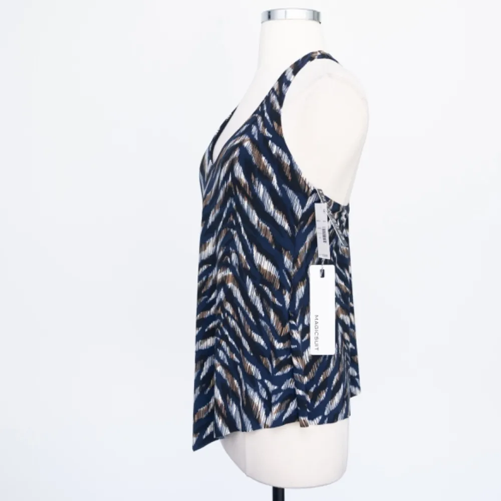 Magicsuit. Neutral Territory Taylor Tankini Top. Blue Size 8 - Image 5