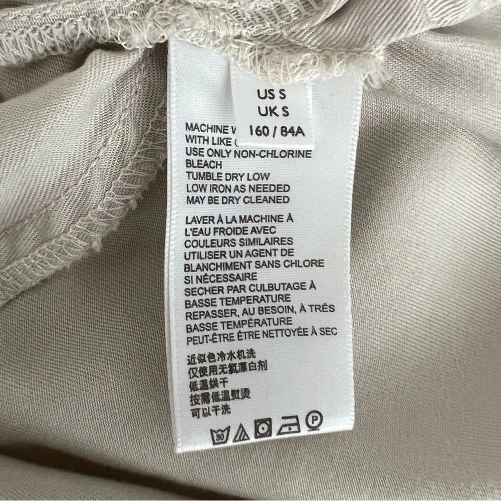 Urban Outfitters Callie Cropped Boho Top Size S Lace Ruffled Hem Western Cowgirl - Image 7