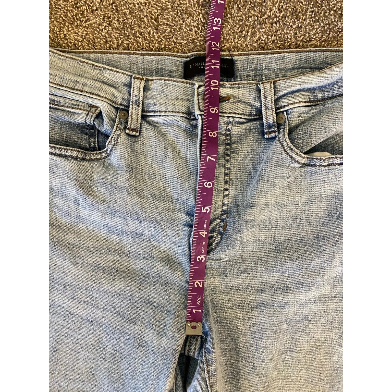 Banana Republic Washwell High Rise Straight Crop Jeans Size 28 - Image 4