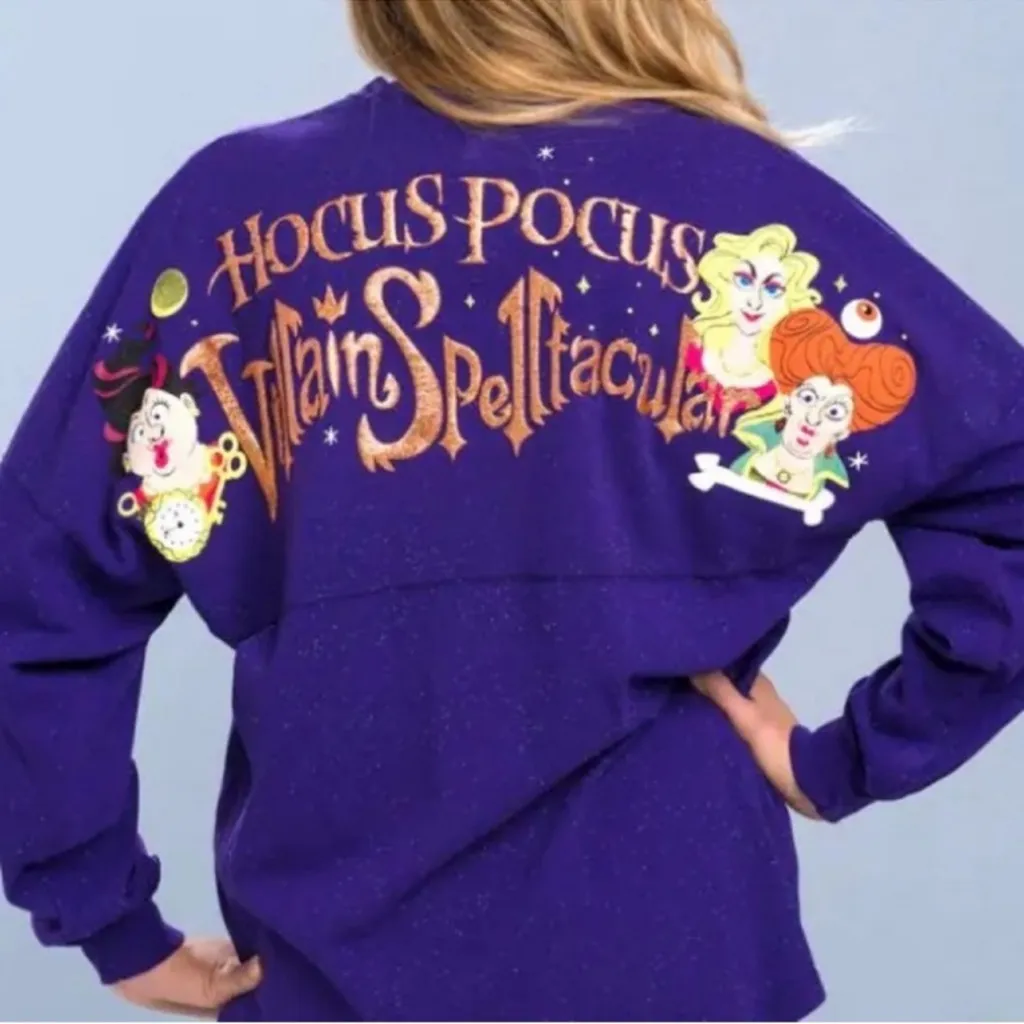 Disney World Halloween Hocus Pocus Villain Spelltacular 2019 Spirit Jersey Sz XS - Image 2