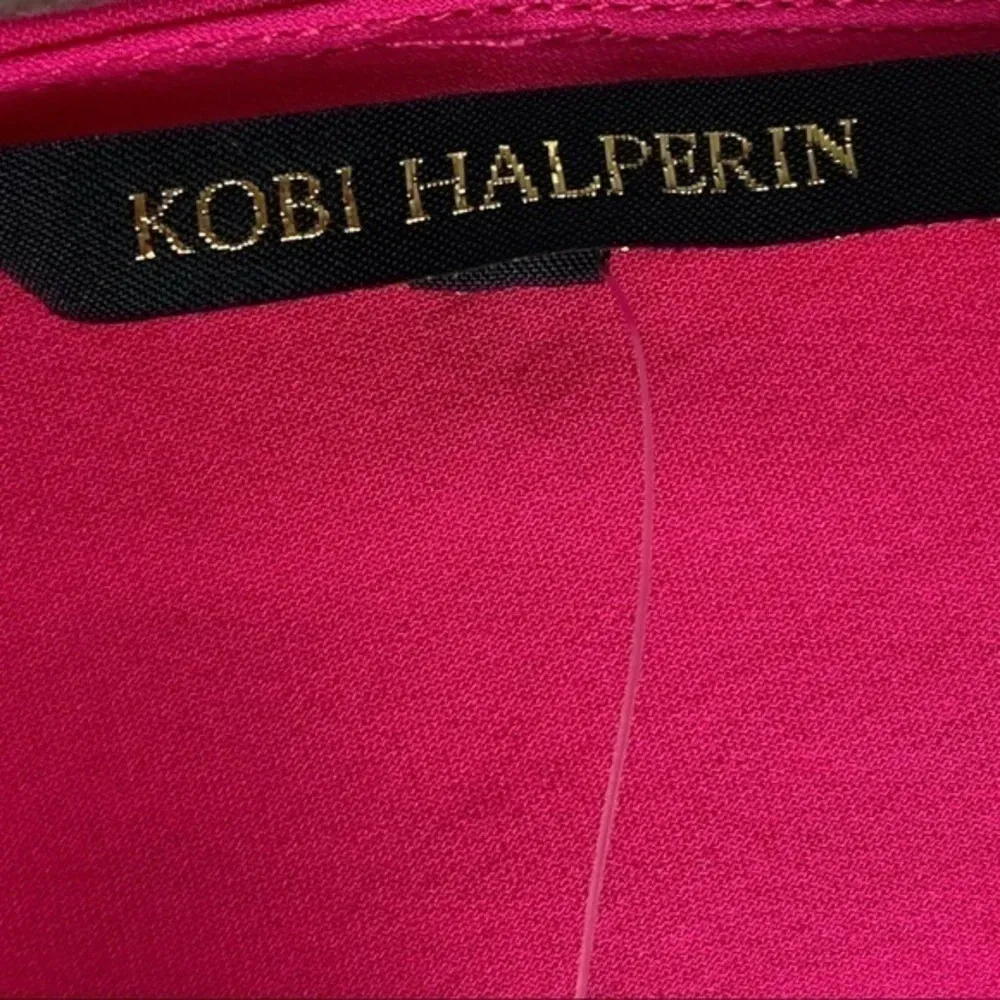 Kobi Halperin • NWT Magenta Pink Laurell Cold Shoulder Blouse - Image 4