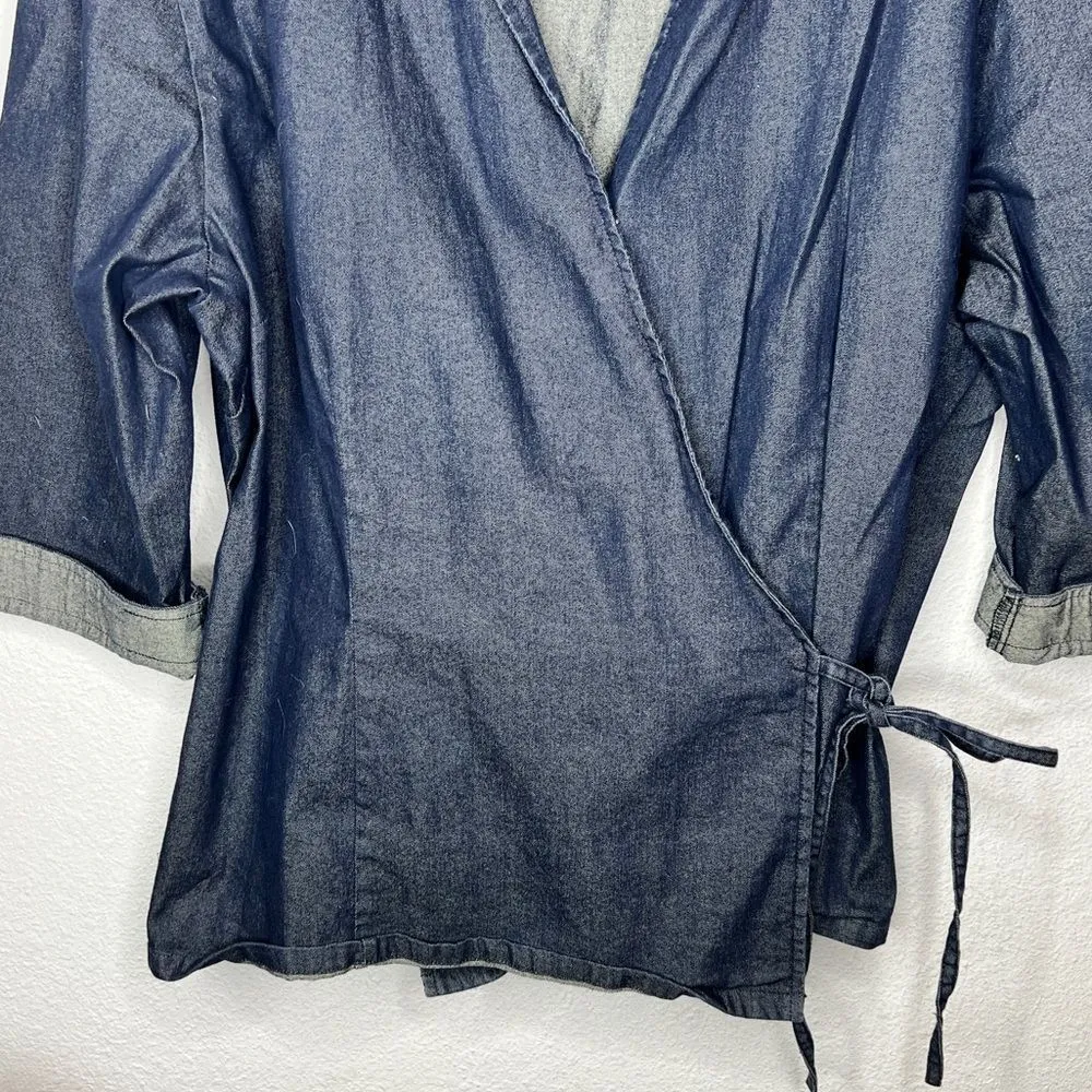 Marsh Landing Wrap Top - Image 6