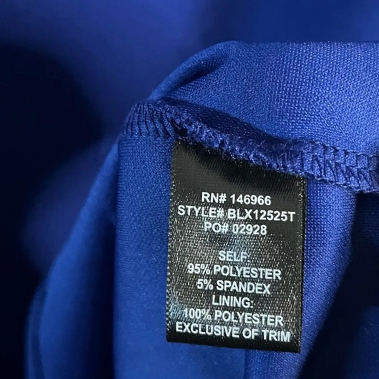 Crystal Sky Blue Feather Dress Size Medium‎ - Image 10