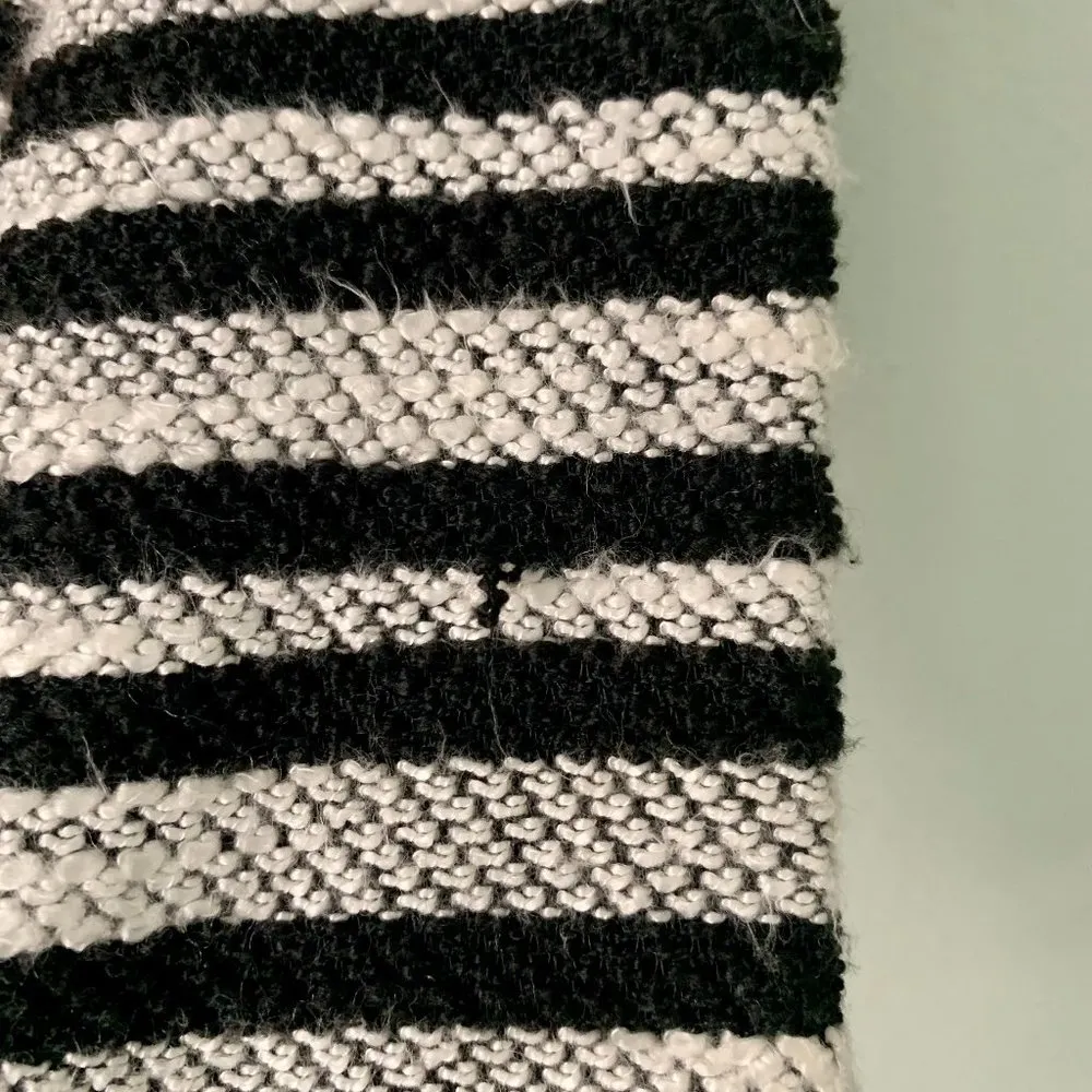 Tart Myra Striped Dress with Faux Leather Trim Size S - Image 8